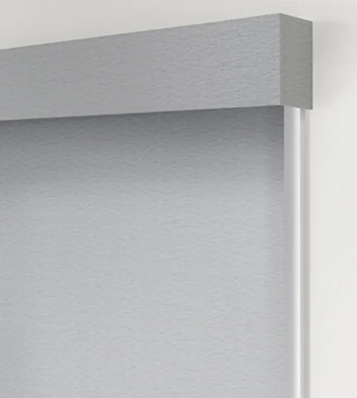 Solar Shield Roller Shade Fabric Wrapped Cornice