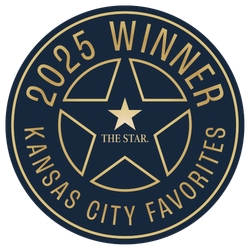 Kansas City Best 2025 Winner Badge Solar Shield Blinds