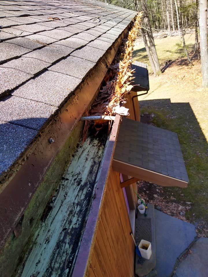Clean Gutter Side — Hadley, MA — Family Window Cleaning & Property Maintenance