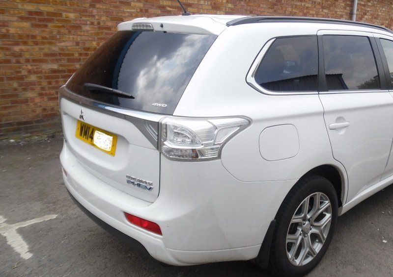 UK Carbody | A photo of the rear of the car including number plate.