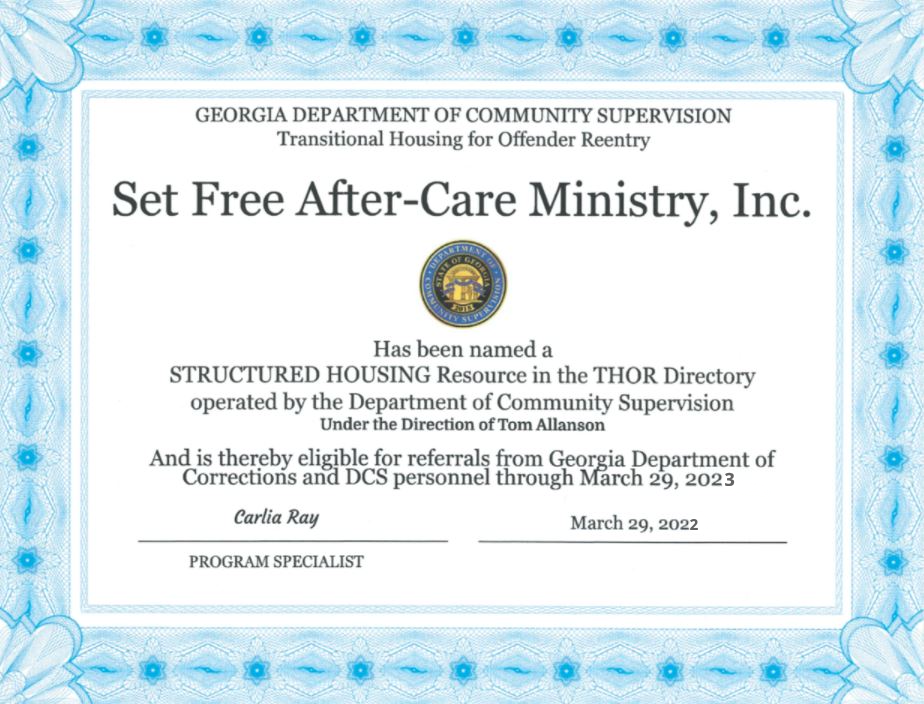 Certification