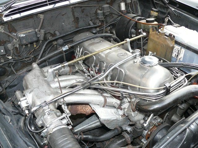 Mercedes Benz 1964 Engine Bay Mercedes Benz 1964 Engine Bay