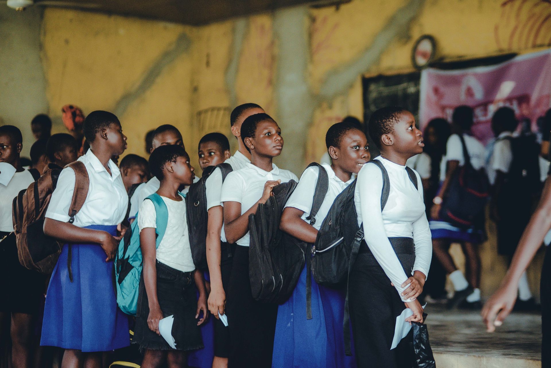 School children