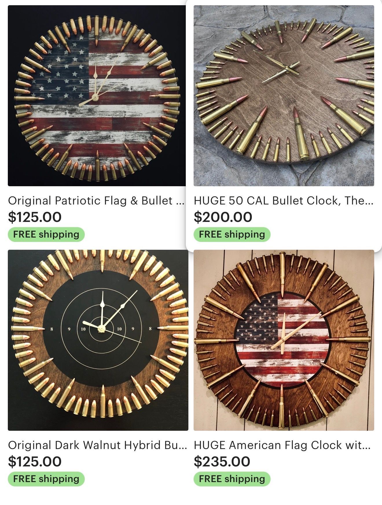 Bullet Clock