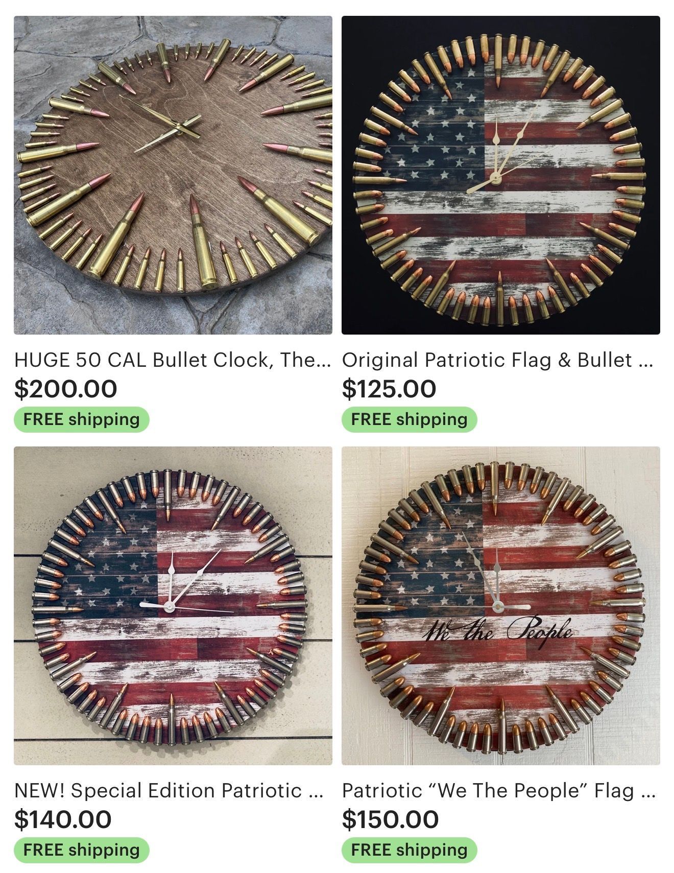 Bullet Clock
