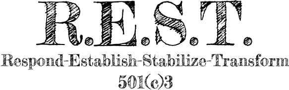 REST - Respond Establish Stabilize Transform logo
