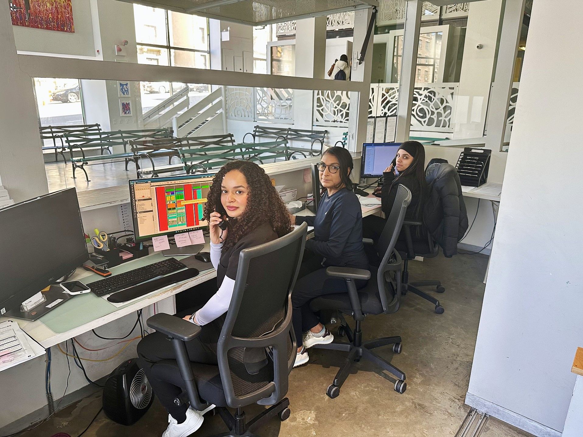 Front desk