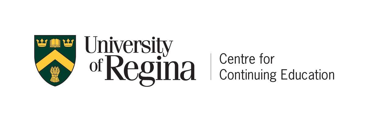 The University of Regina logo, Centre for Continuing Education.