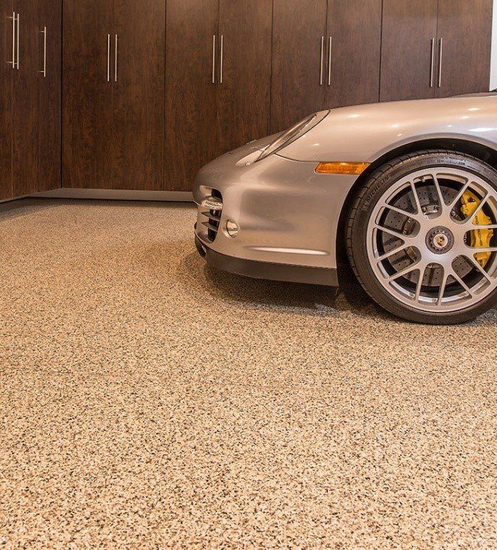 Epoxy flooring garage