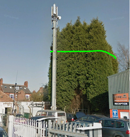 Mobile mast Tree surgeons