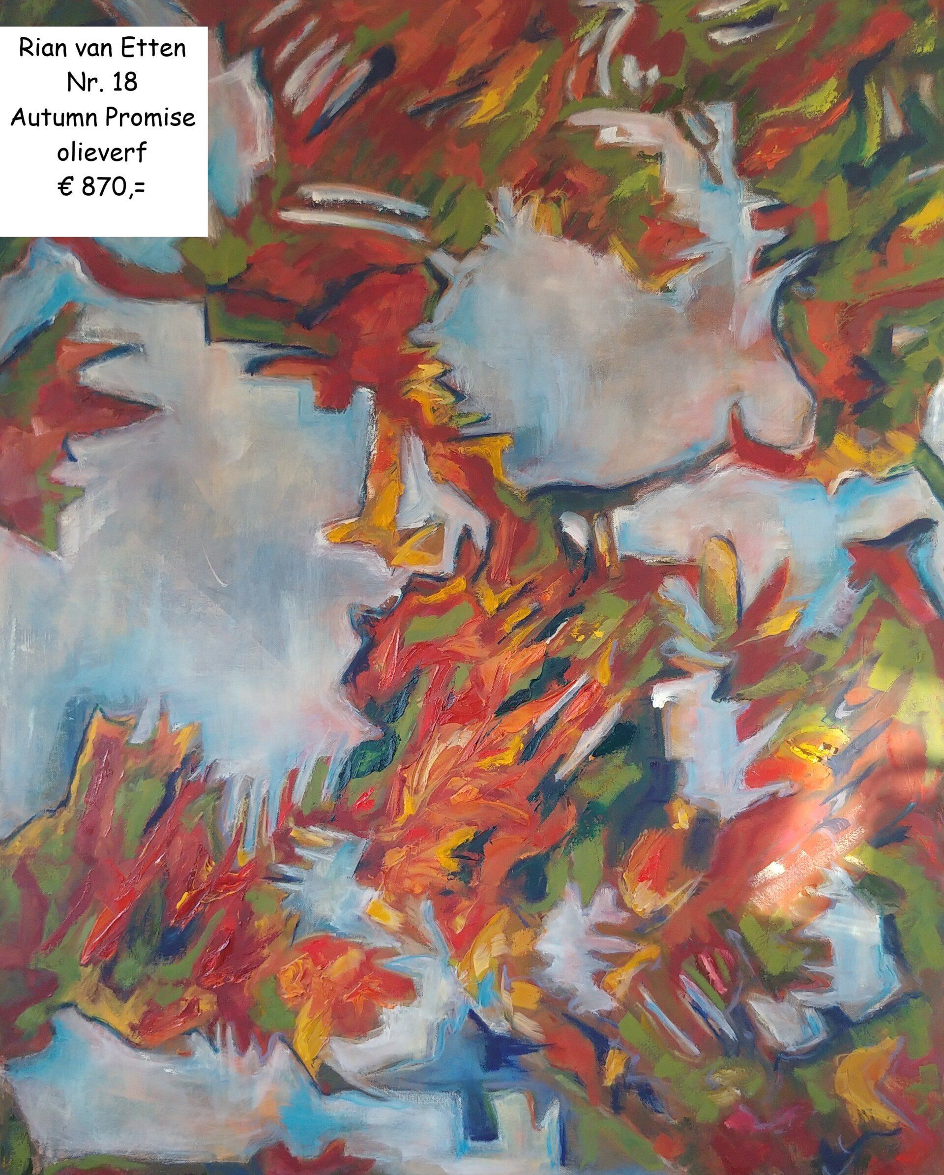 abstract schilderij