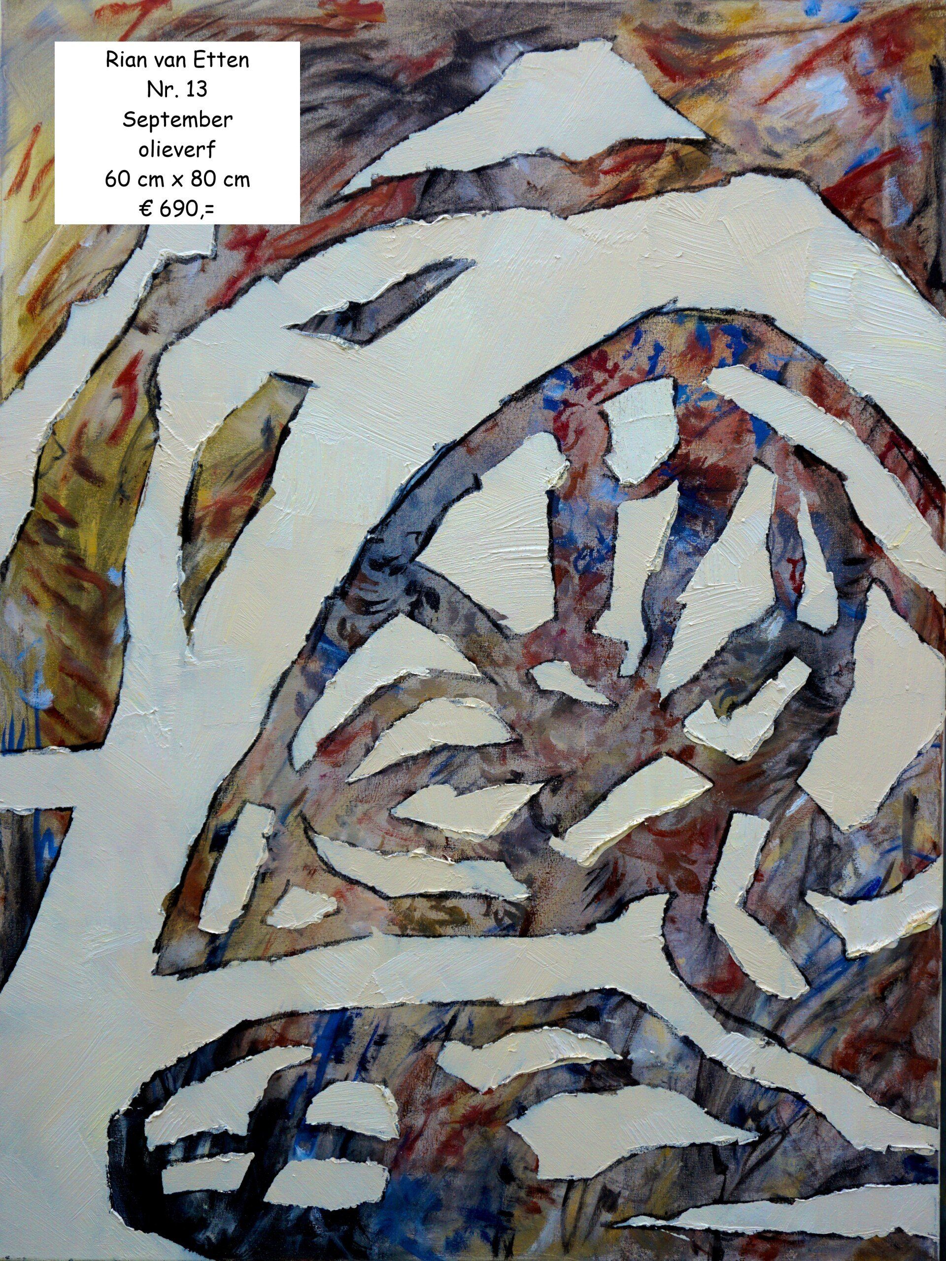 abstract schilderij