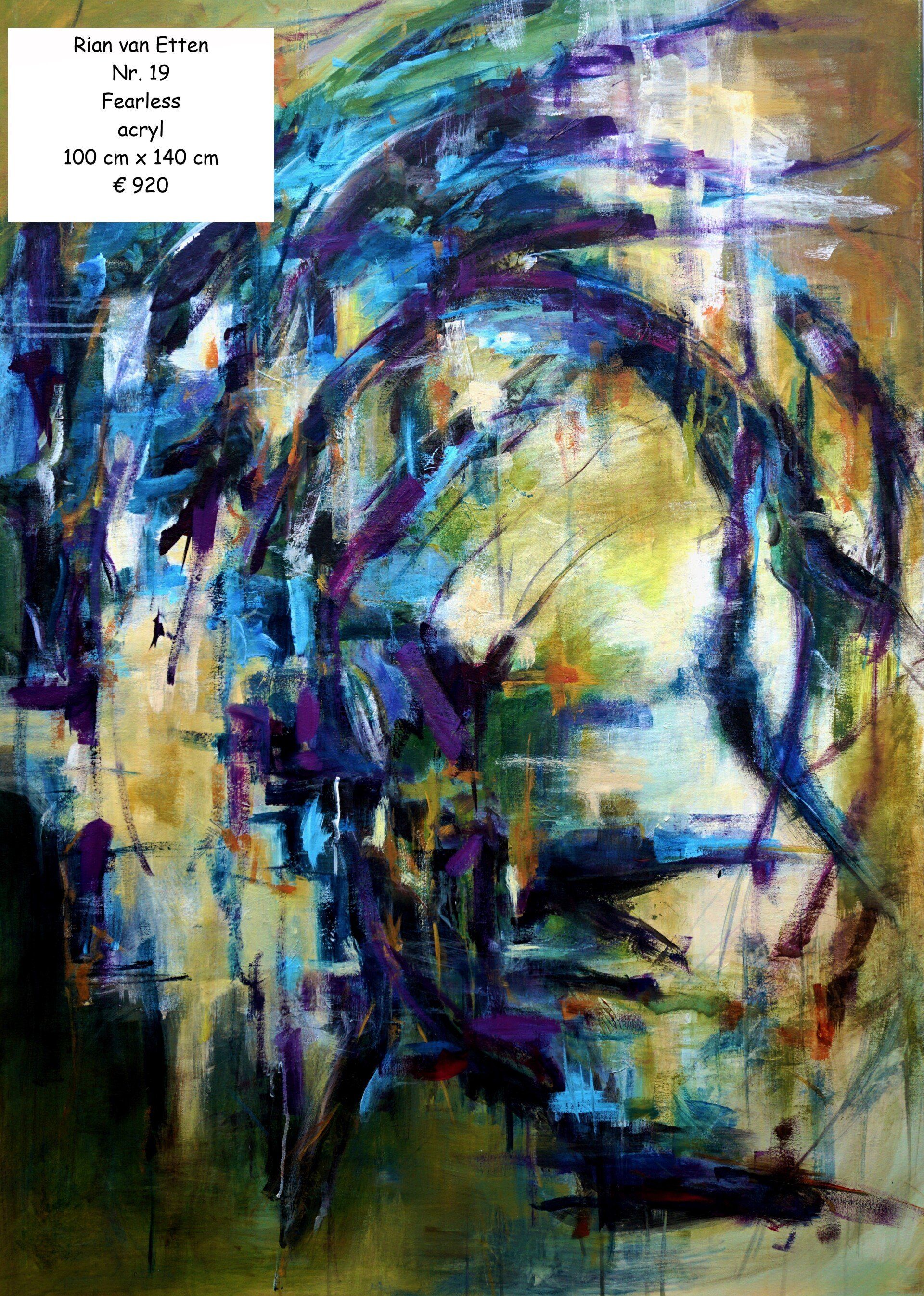 abstract schilderij