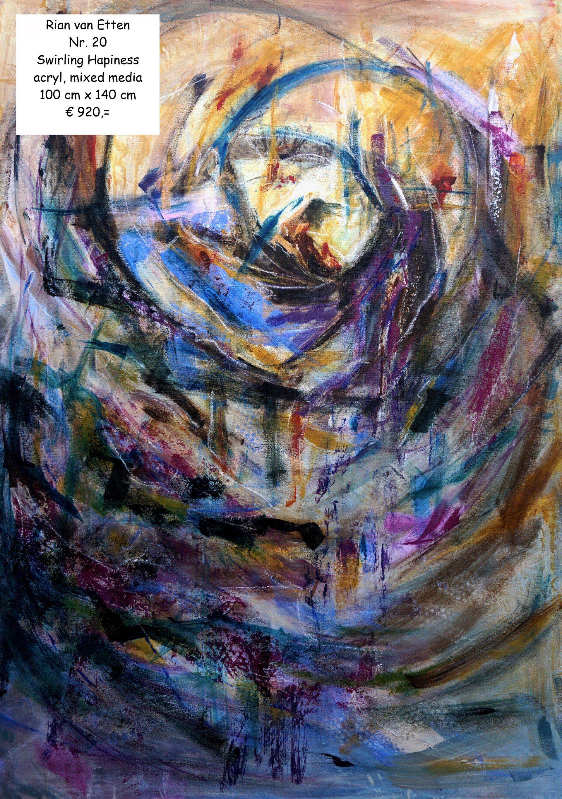 abstract schilderij