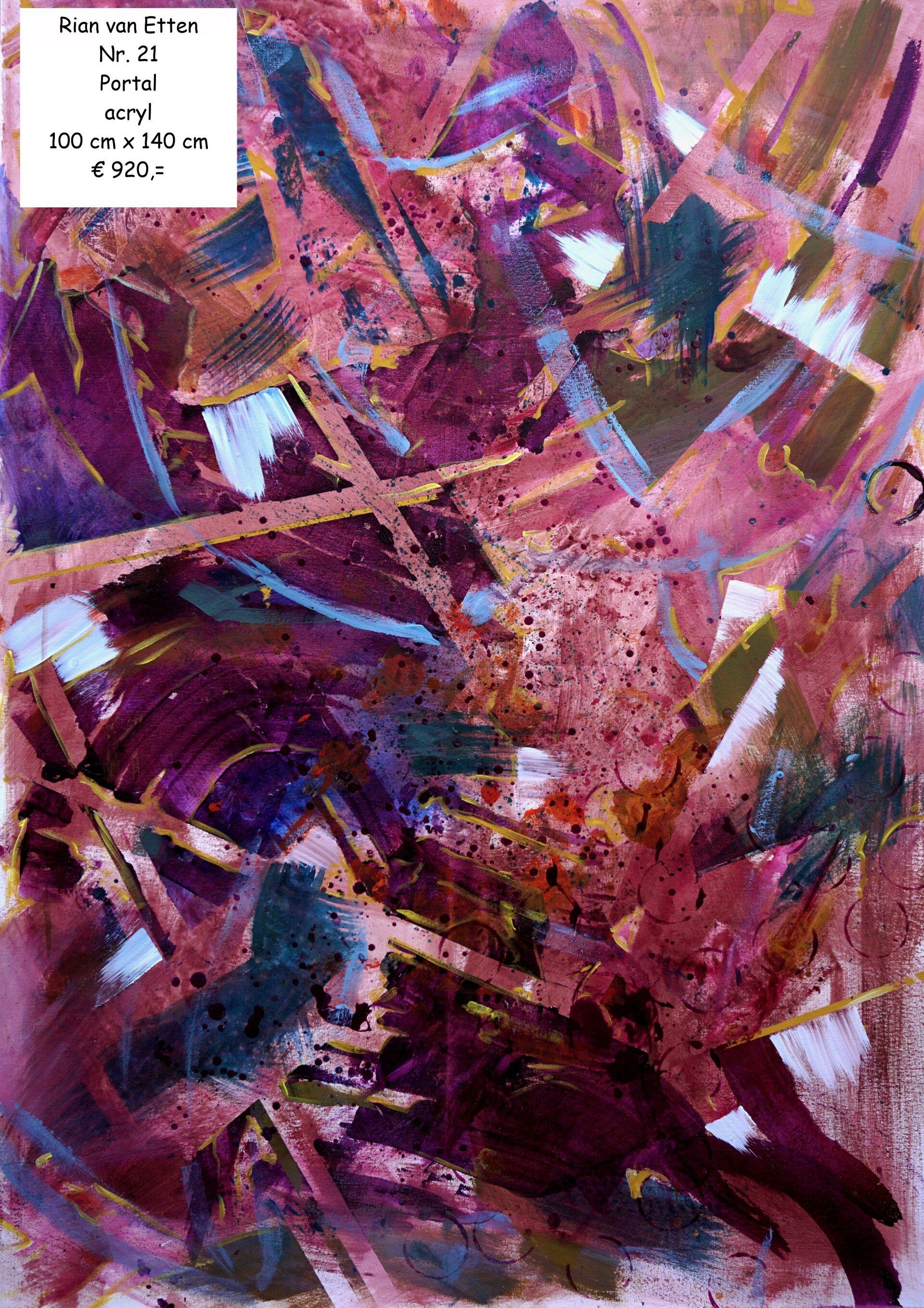 abstract schilderij