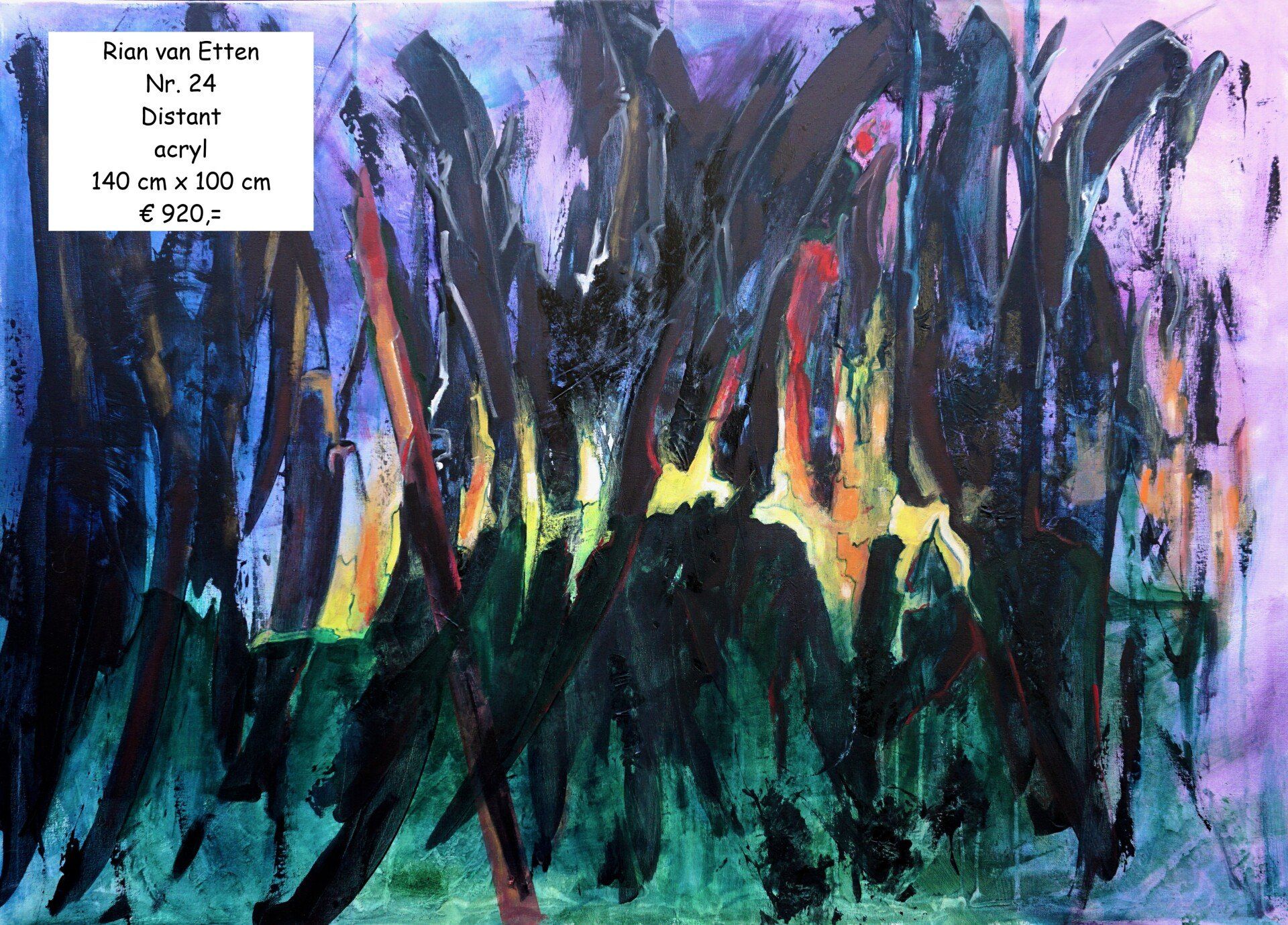 abstract schilderij