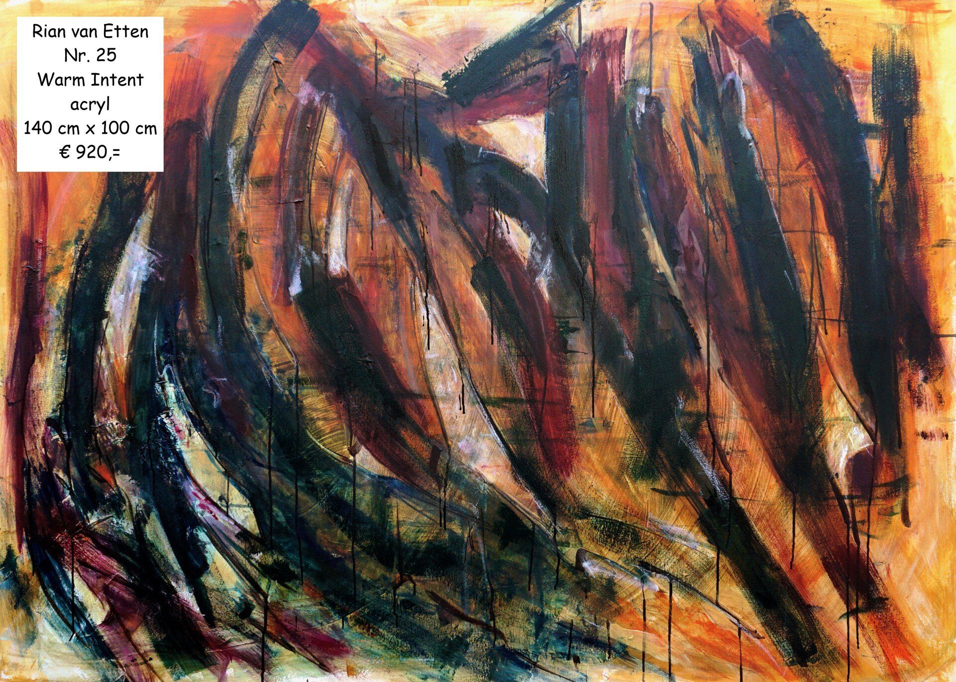 abstract schilderij