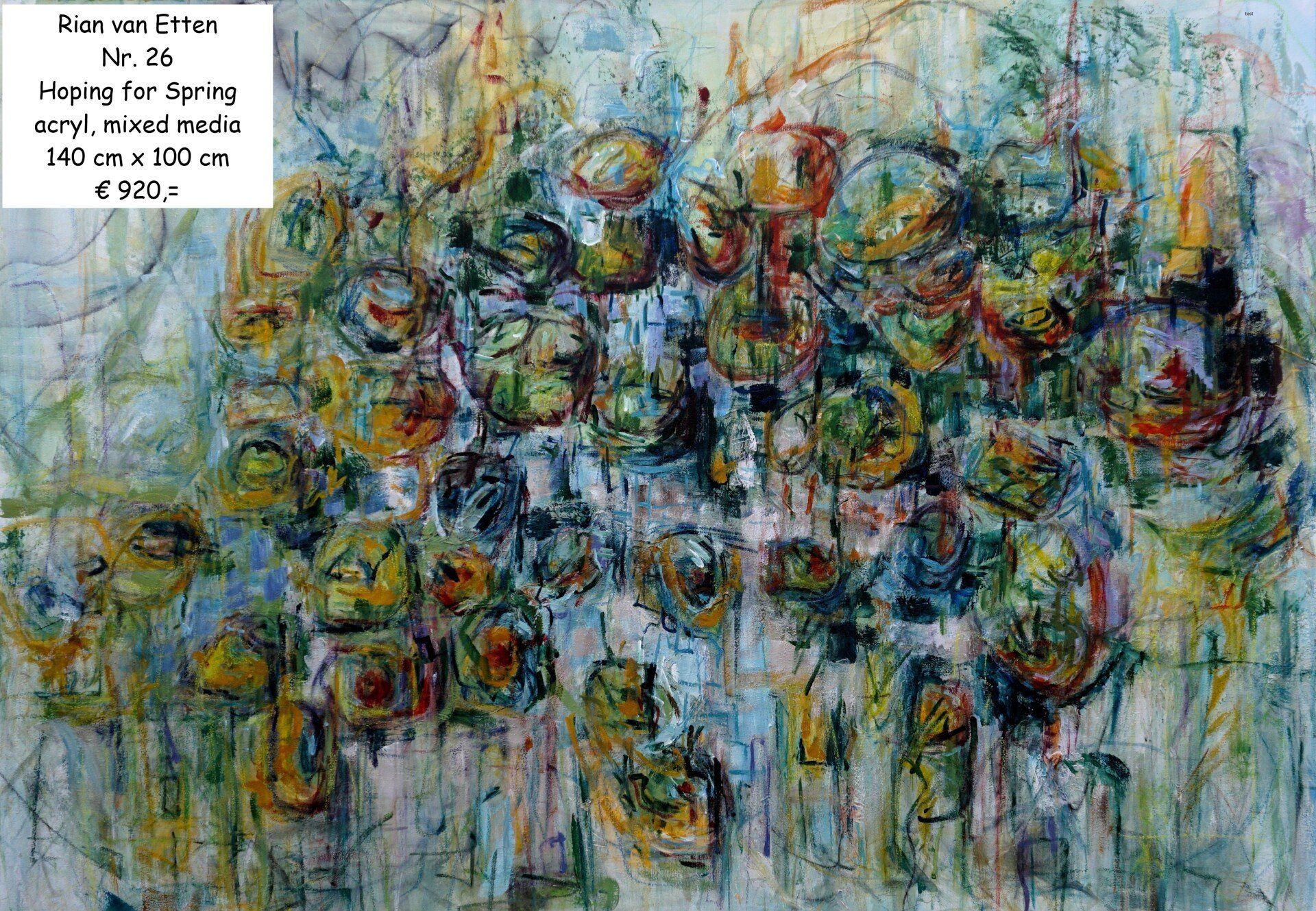 abstract schilderij