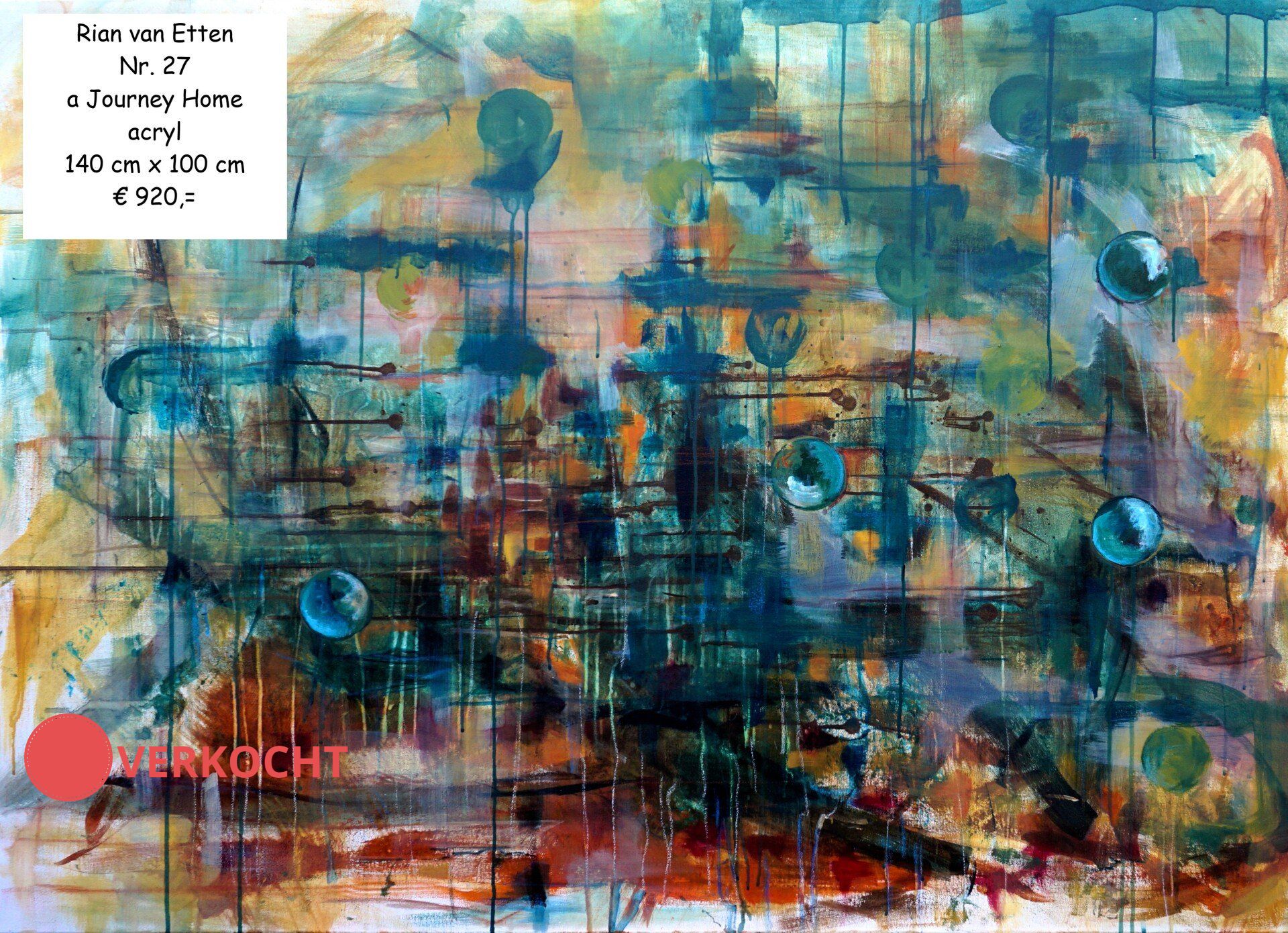 abstract schilderij