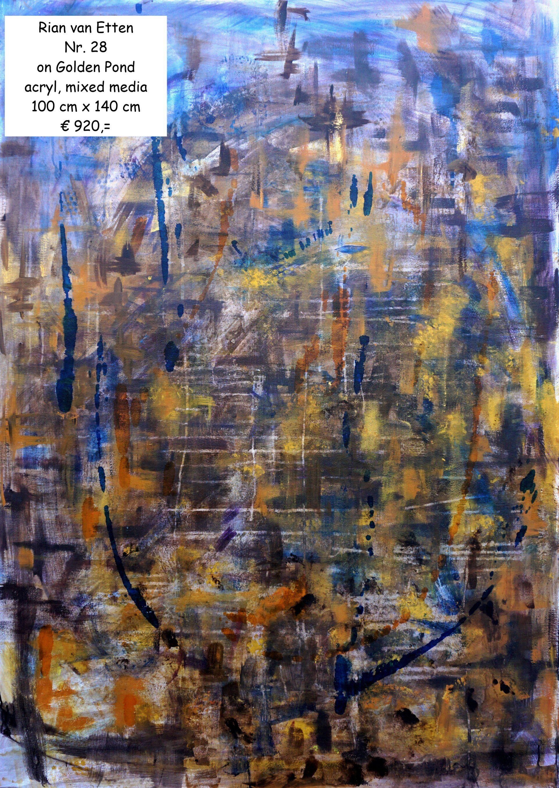 abstract schilderij