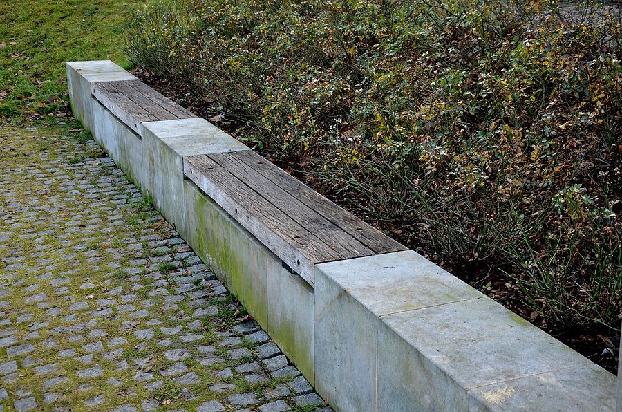 concrete steps leading up to a house in a neighborhood