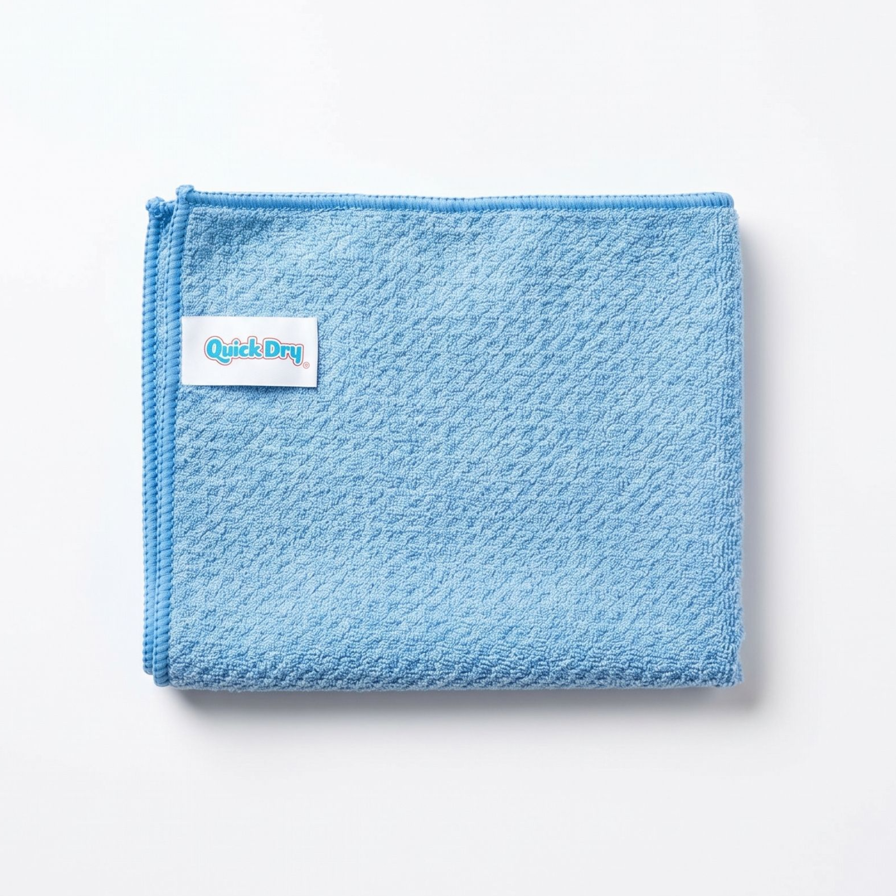 Blue QuickDry microfiber towel package, 16