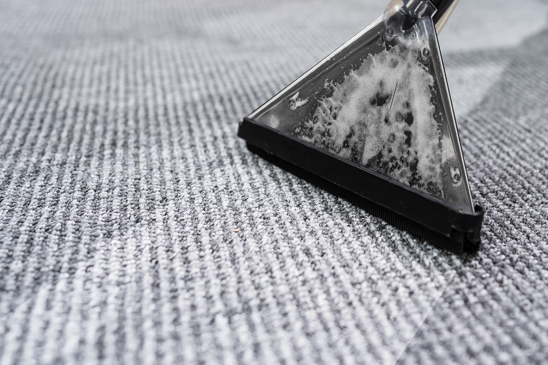 Cleaning Carpet Using a Vacuum