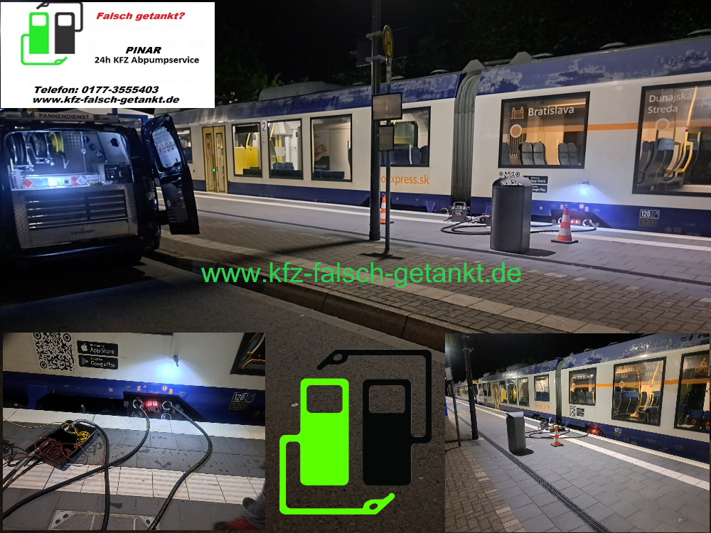 Benzin Diesel abpumpen