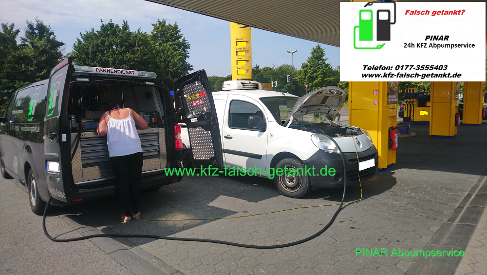 Benzin statt Diesel Sofort Hilfe
