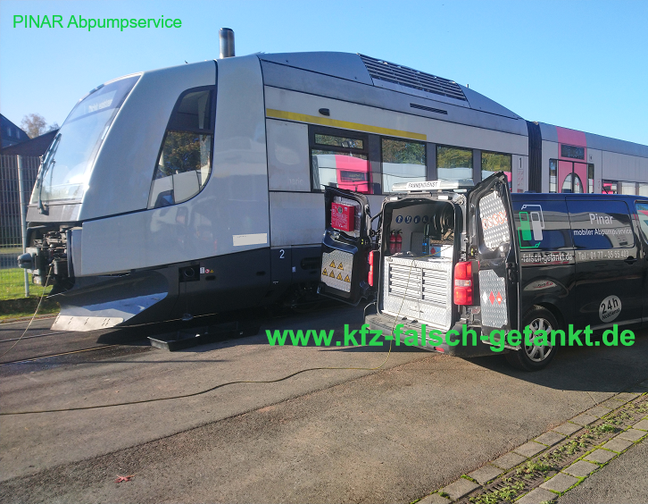 Benzin aus Tank abpumpen
