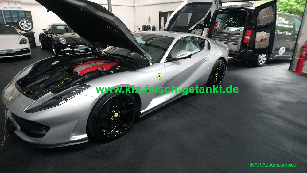 Diesel statt Benzin im Ferrari