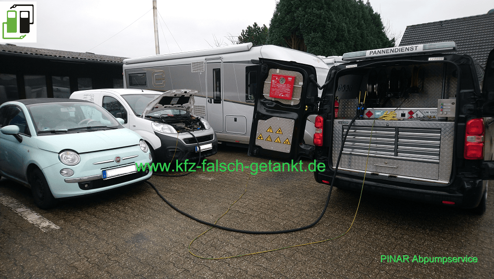falsch getankt - Benzin statt Diesel - Diesel statt Benzin