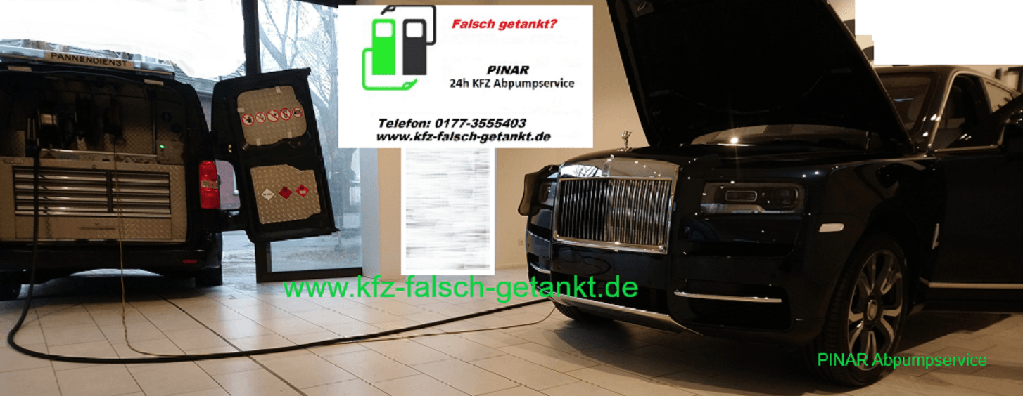 falsch getankt enttanken