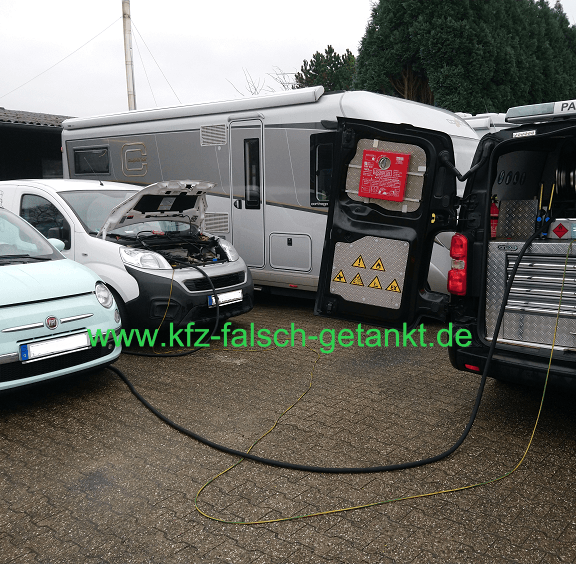 falsch getankt - Diesel statt Benzin oder Benzin statt Diesel getankt