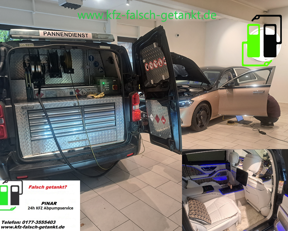 Falsch getankt Diagnose-, Mess- und Informationssystem-Service