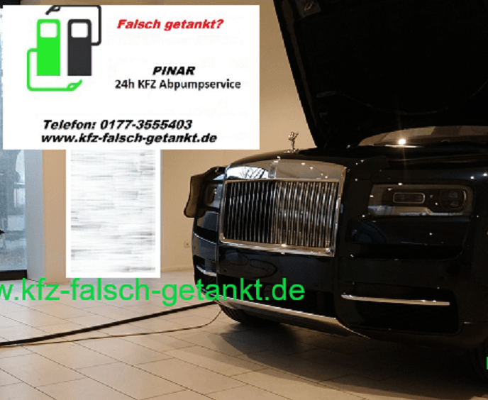 falsch getankt - enttanken - Rolly Royce