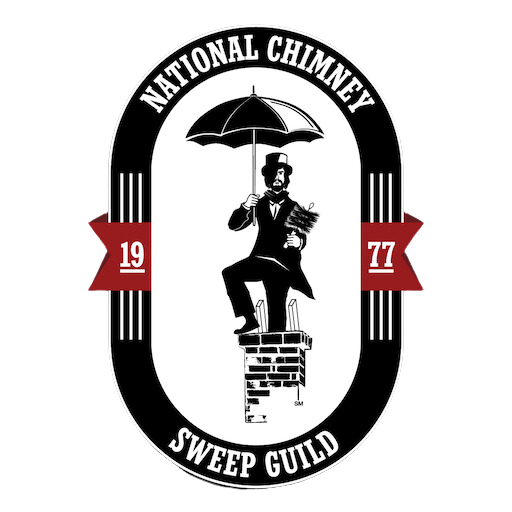 The logo for the national chimney sweep guild