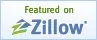 A picture of a featured on zillow logo.