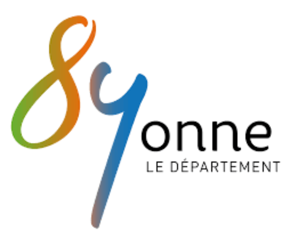 A logo for a company called syonne le département