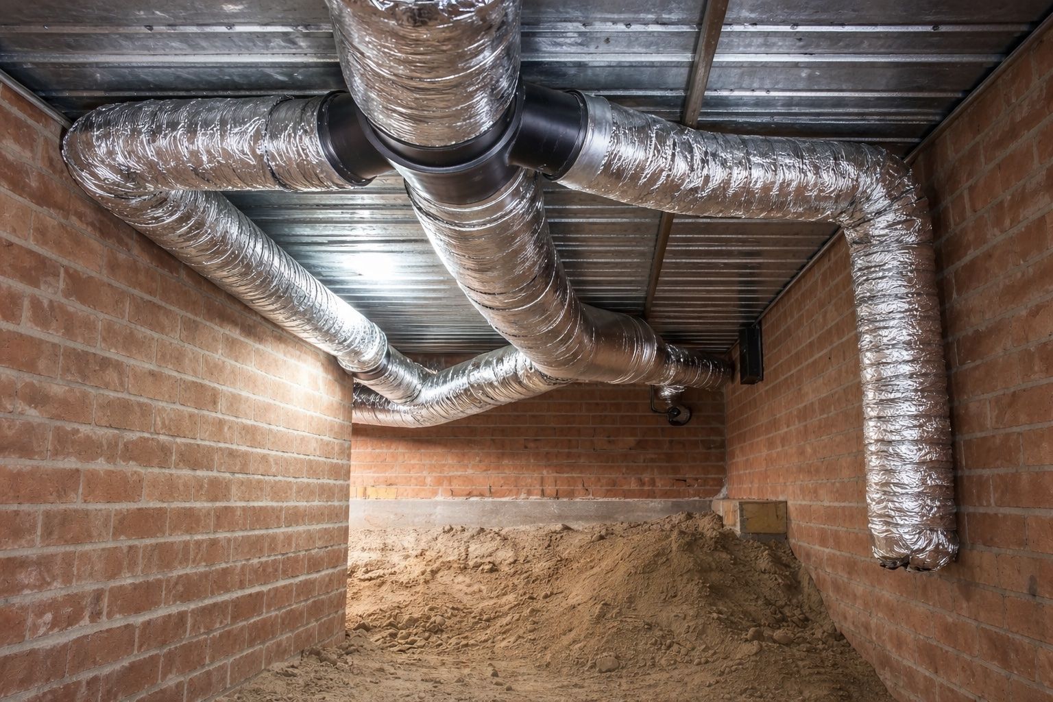 Subfloor ventilation system technician site inspection