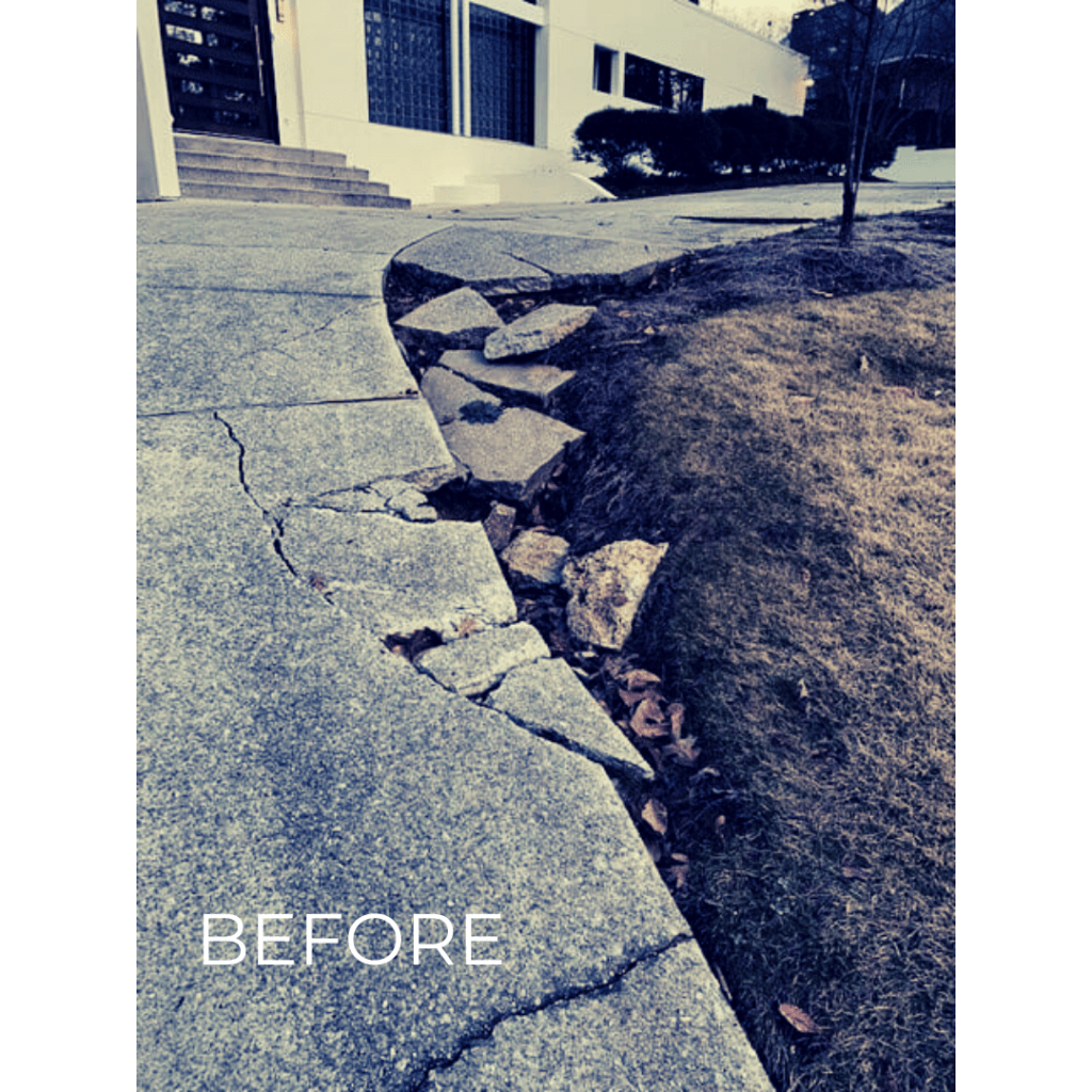 Raptor Concrete Before
