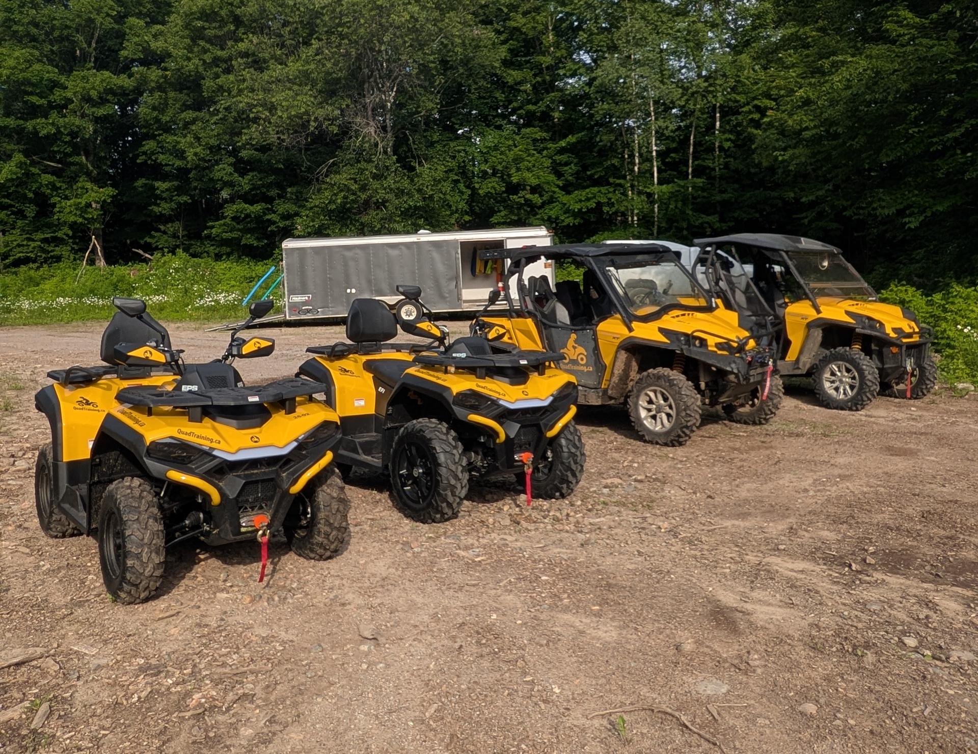 ATV & UTV rental machines