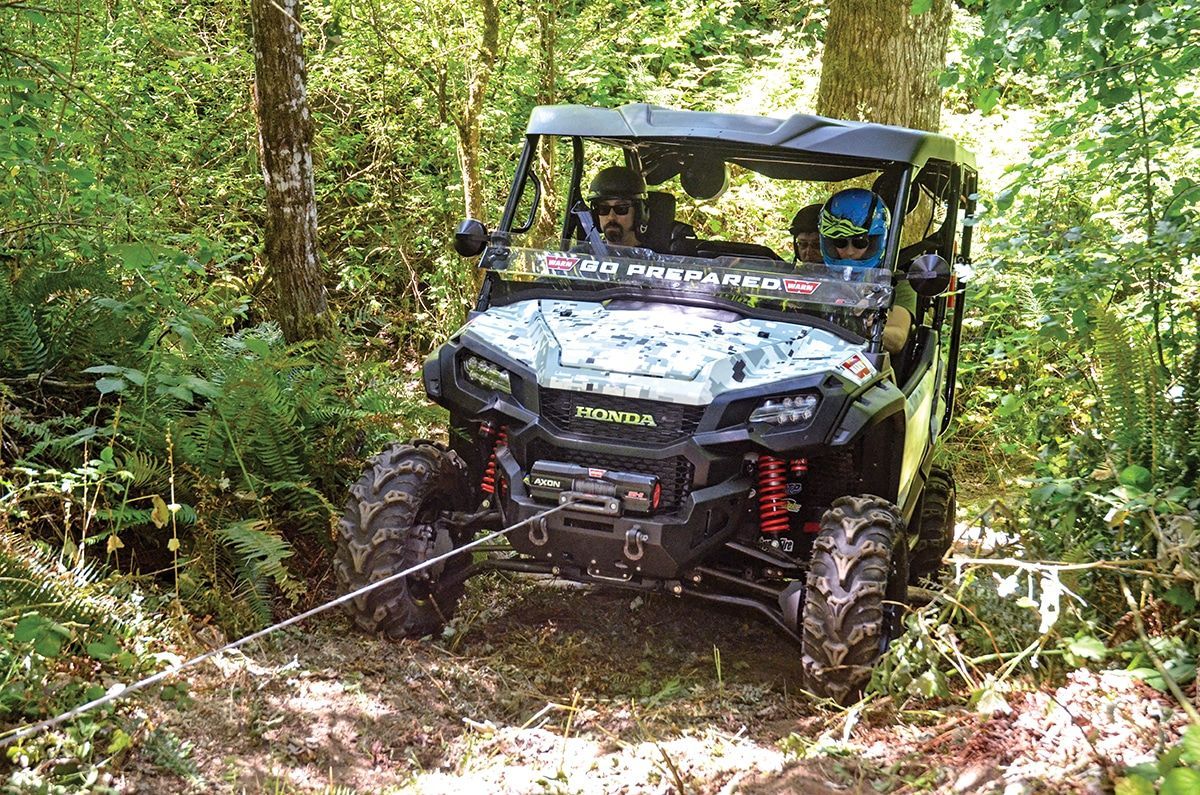 UTV Winching