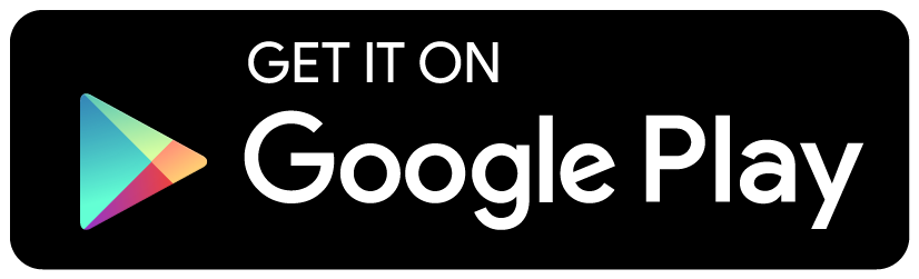 A get it on google play button on a white background.
