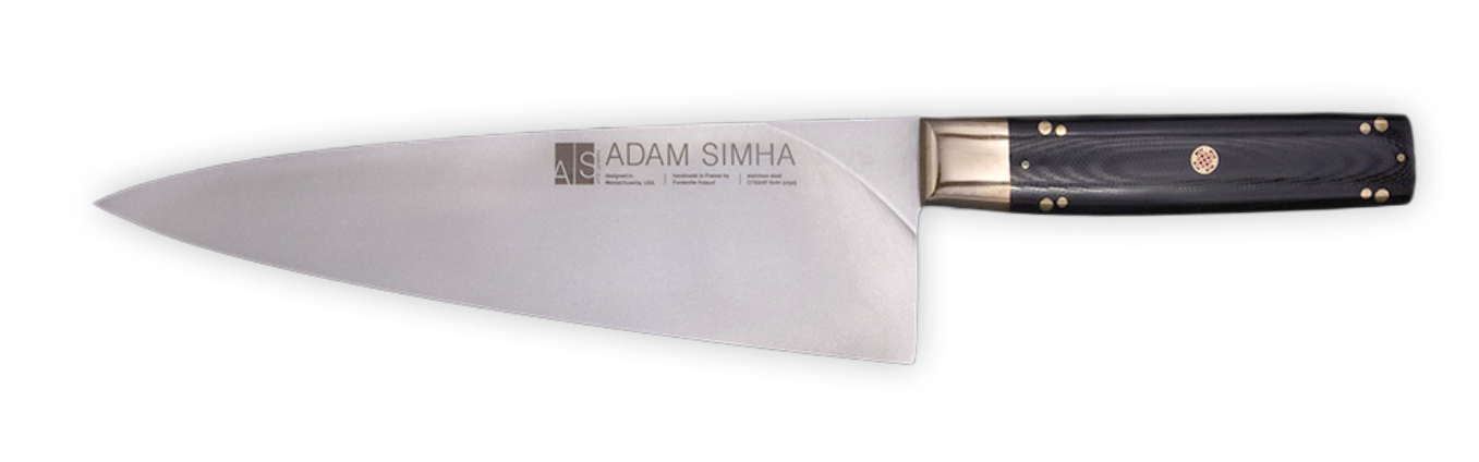 Adam Simha 220mm Chefs Black
