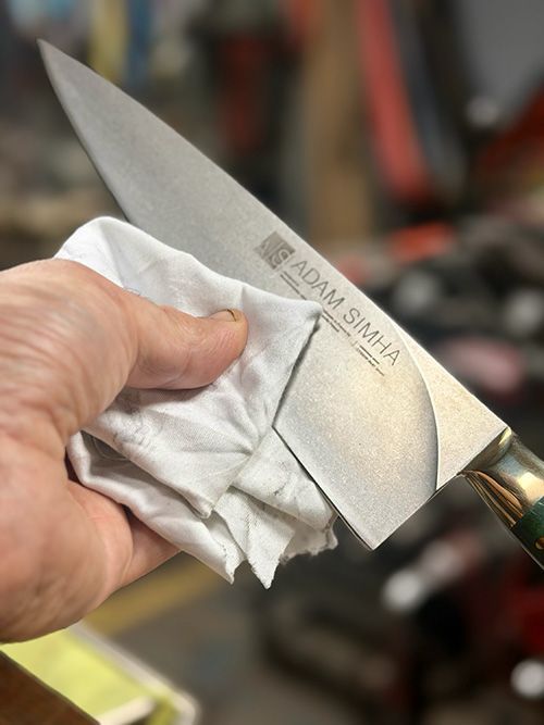 Adam Simha Cleaning Blade
