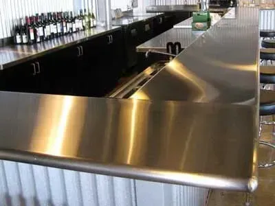 Gold Metal Table | San Antonio, TX | Texas Sheet Metal