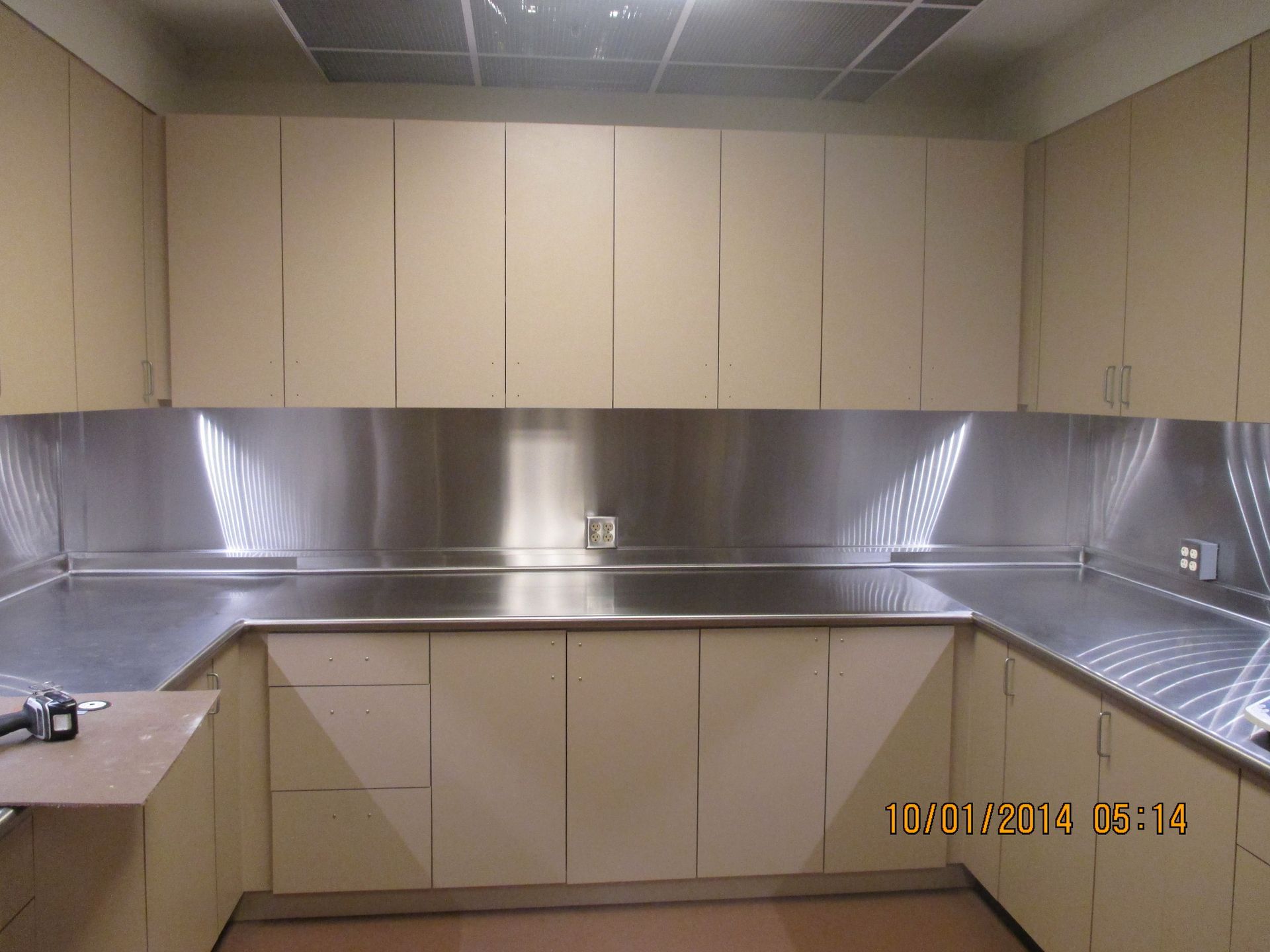 A Kitchen with Stainless Steel Counter Tops and Cabinets | San Antonio, TX | Texas Sheet Metal