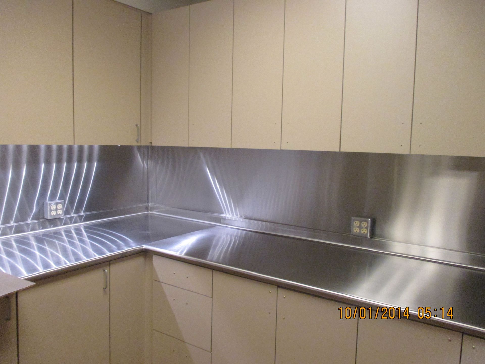 A Kitchen with Stainless Steel Counter Tops and Cabinets | San Antonio, TX | Texas Sheet Metal