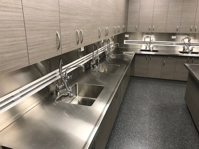 A Kitchen with Stainless Steel Counter Tops and Sinks | San Antonio, TX | Texas Sheet Metal